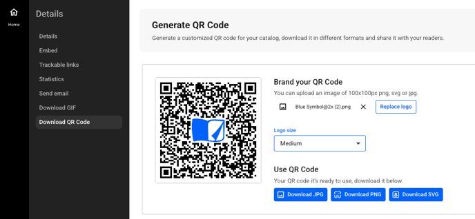 Download the QR code as JPG, PNG or SVG