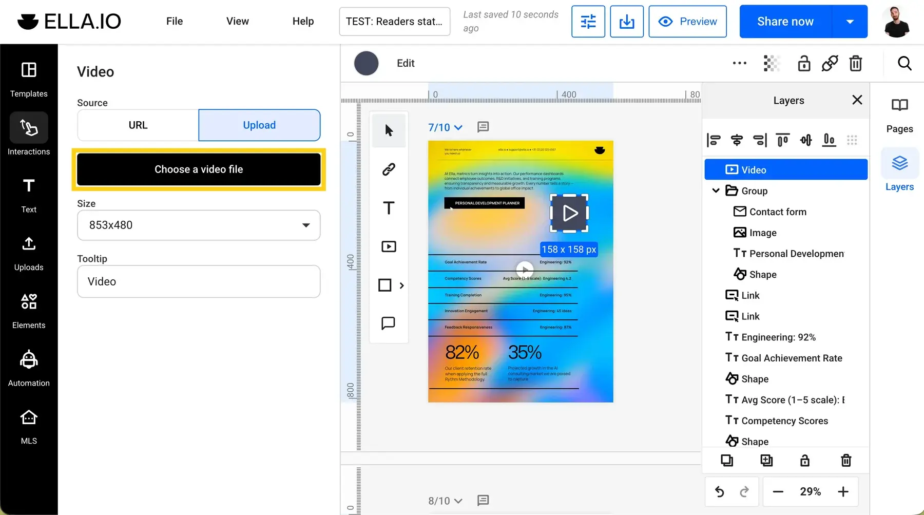 Using the Media Library in Flipsnack