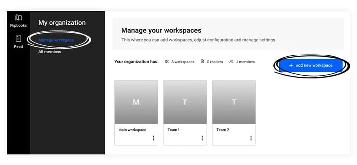 Add-new-workspace-in-Flipsnack