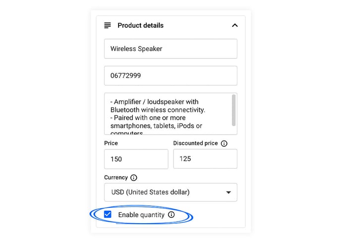 Enable-quantity-for-a-product-in-your-catalog