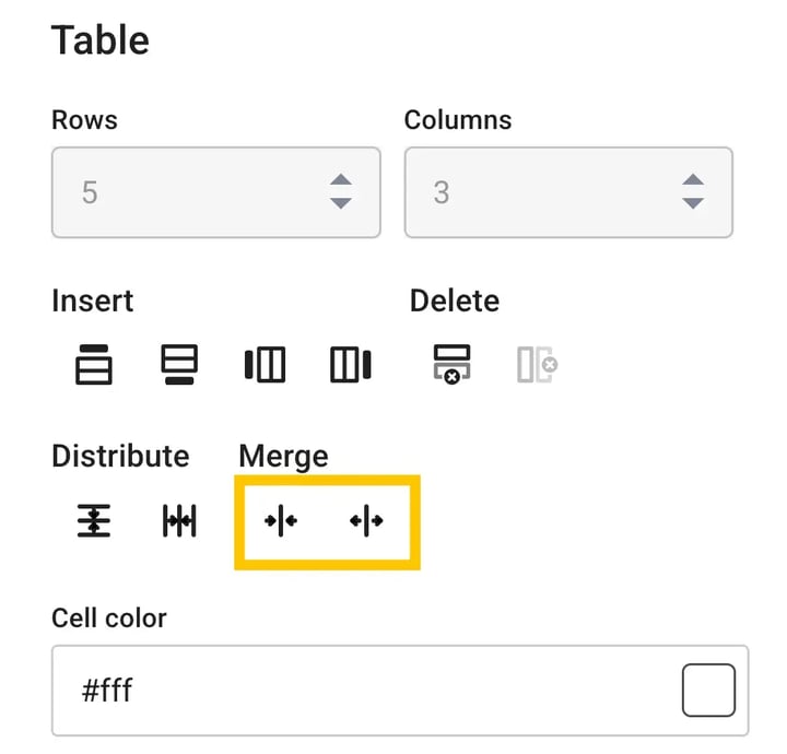 Table elements-1