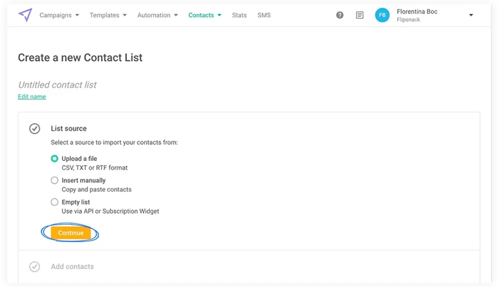 File upload in Mailjet