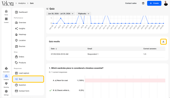 Quizz-export