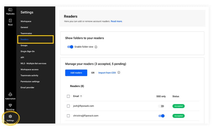 Readers-panel-in-the-main-dashboard