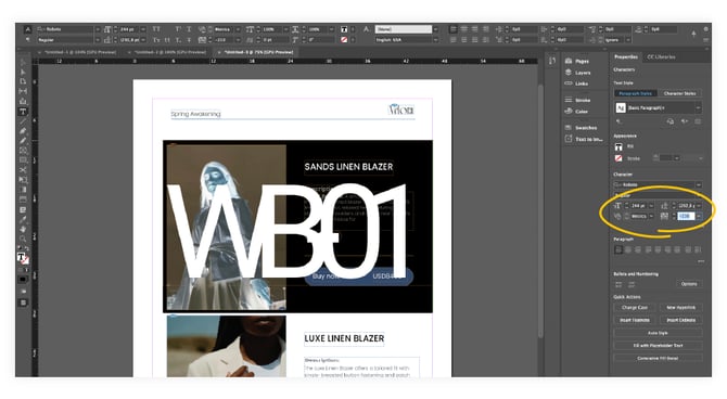 SKU-detection-text-properties
