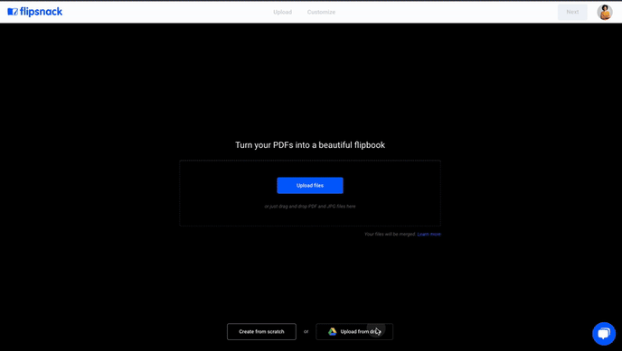 Click-upload-to-drive-connect-your-account-and-select-PDF