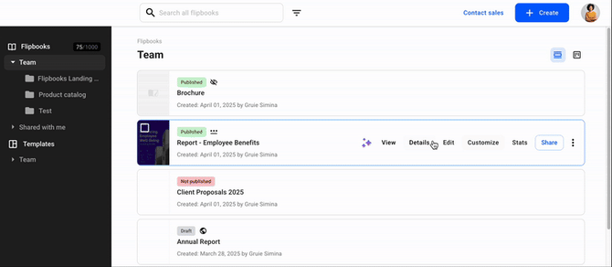 how to remove address to not have a acces to the flipbook