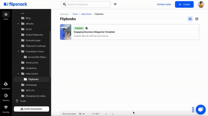 the-main-dashboard-in-flipsnack