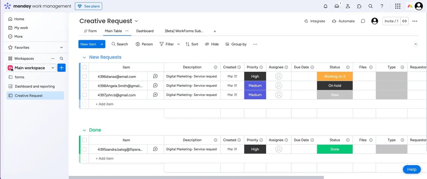 Large Form Examples Using Monday How to collect form submissions from Flipsnack into Monday.com