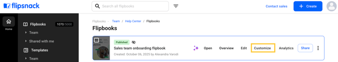 customize-button-in-flipsnack-dashboard