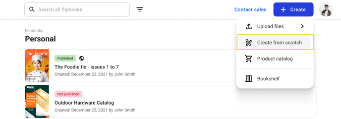 create-a-new-flipbook-in-flipsnack-1