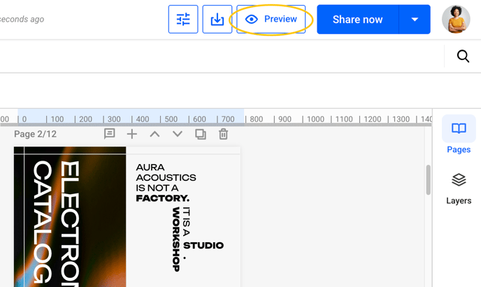 preview in Flipsnack
