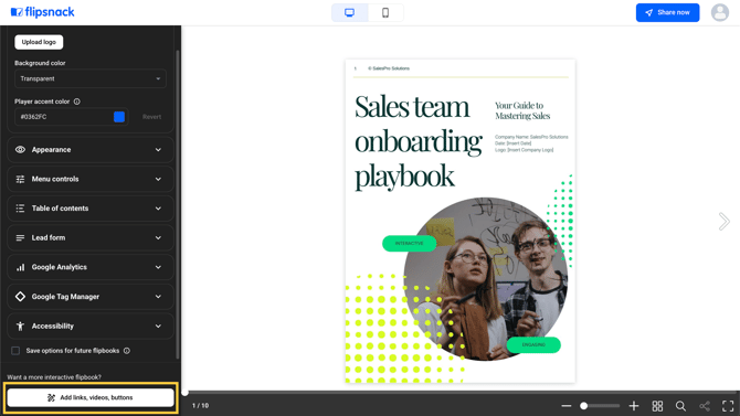 Add-links-videos-buttons-in-flipsnack