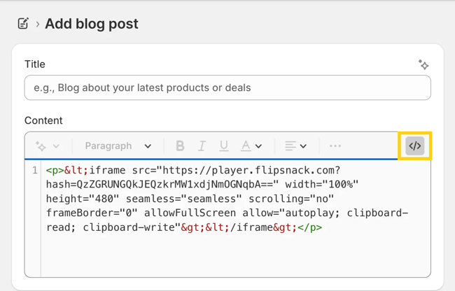 Step 4_ show html code-mh
