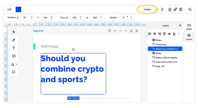 action-button-in-design-studio