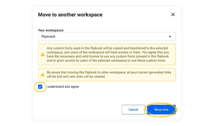agree-the-conditions-to-move-a-flipbook-to-another-workspace