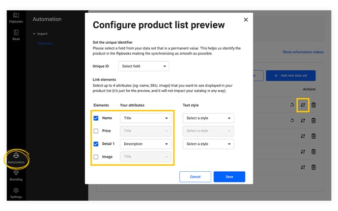 configure-product-list-preview-for-automation-in-flipsnack