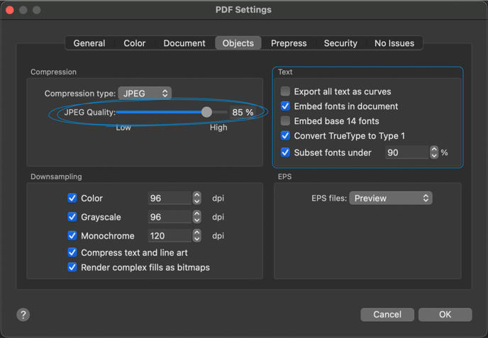 corel-export-objects