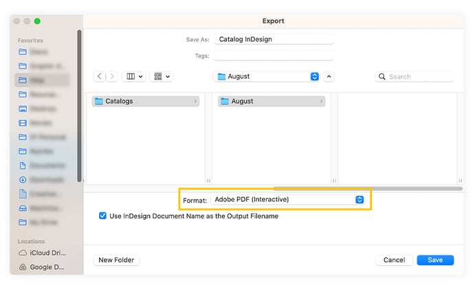 export-the-interactive-pdf-format-from-indesign