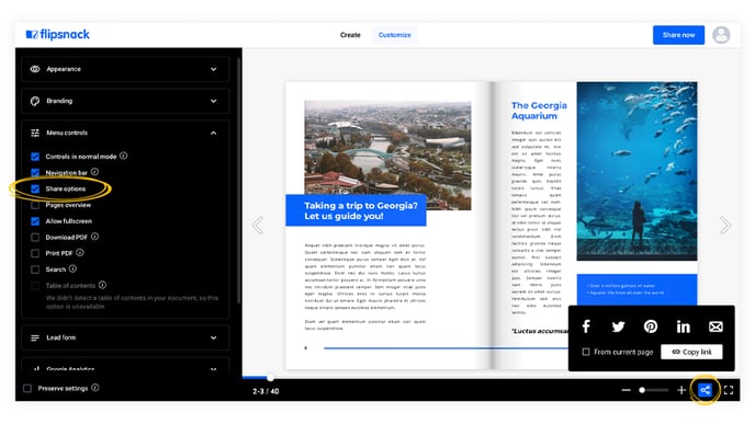 flipbook-share-options-in-flipsnack