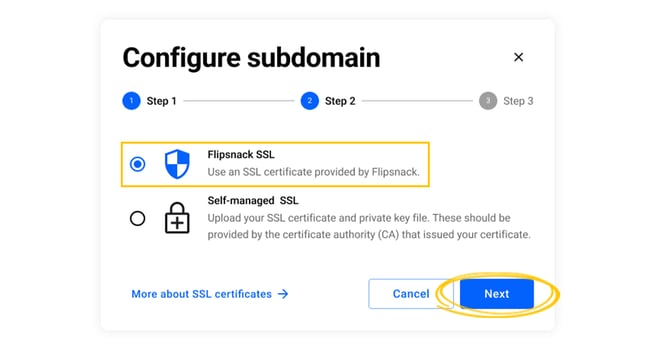 flipsnack-ssl-settings