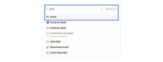 gmail-typed-in-the-search-apps-popup-in-zapier