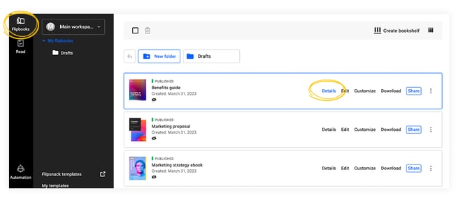 How to add videos, links, and images to my flipbook?