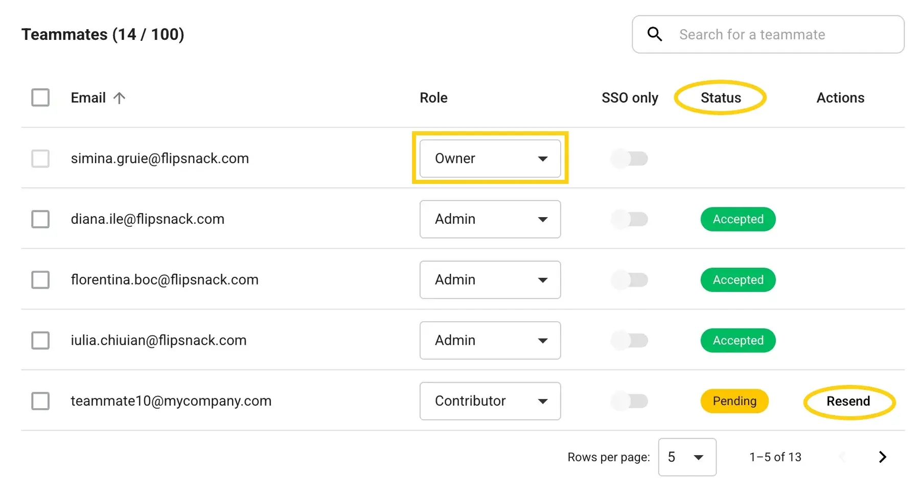 How to add team members