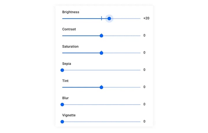 Image options in Flipsnack