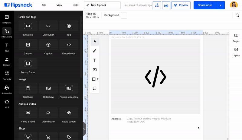 inserting-the-embed-code-for-the-widget-and-steps-to-upload-an-image-to-act-like-a-placeholder