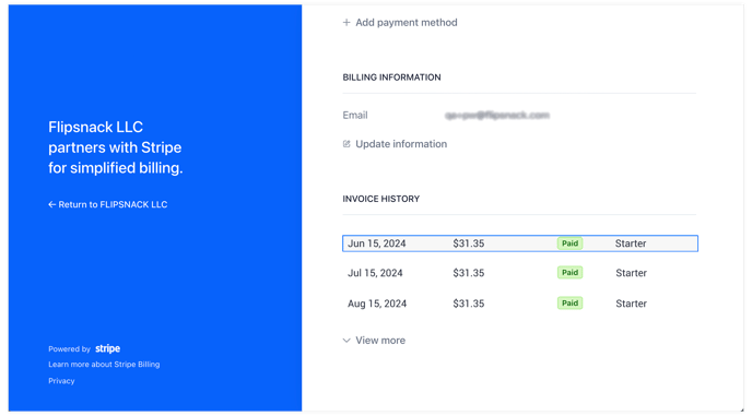 invoice-selection