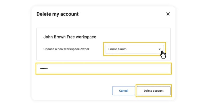 modal-with-steps-to-delete-an-account