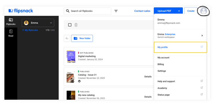my-profile-button-in-the-main-dashboard