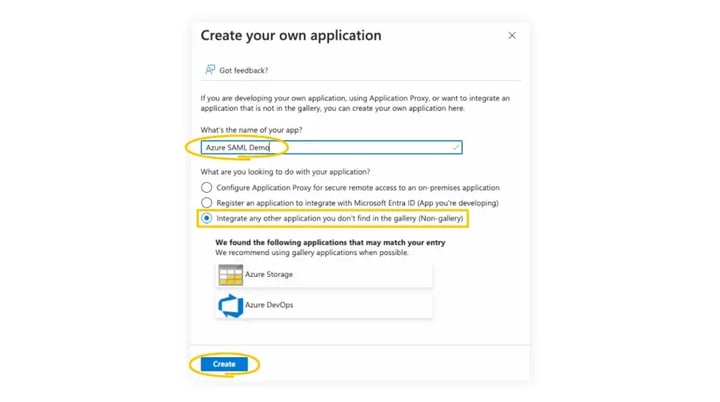 name-field-in-create-your-own-application-in-microsoft-azure
