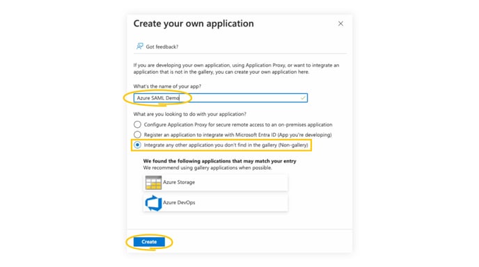 name-field-in-create-your-own-application-in-microsoft-azure