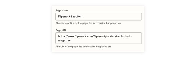 page-name-and-page-url-fields-completed-in-zapier-integration-for-hubspot-form-sumbission