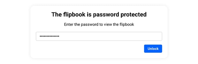 password-protected-flipbooks-message-presented-in-flipsnack