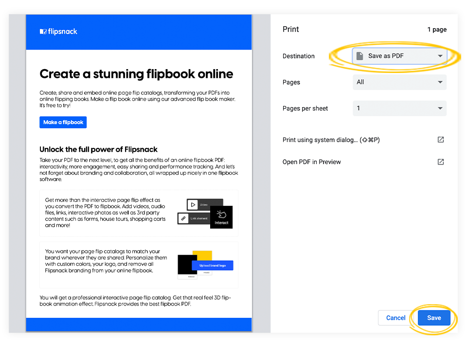 How to flatten a PDF file