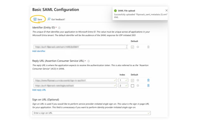 save-button-in-the-saml-configuration-from-metadata-pop-up