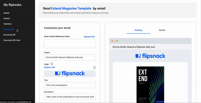 send-a-flipbook-via-email-in-flipsnack