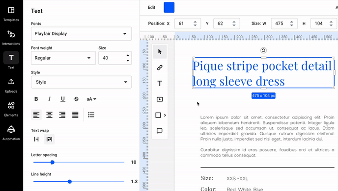 text-case-transformation-options-in-design-studio