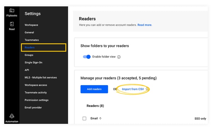 the-import-email-list-from-csv-option-for-workspace-readers