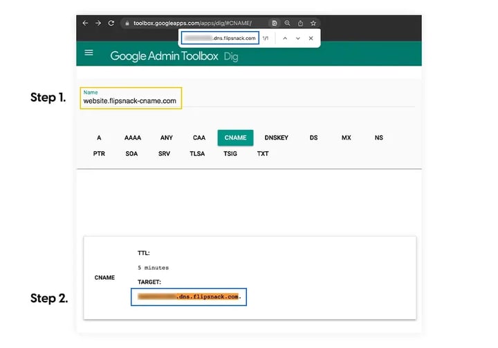 verify-the-cname-record-step-2