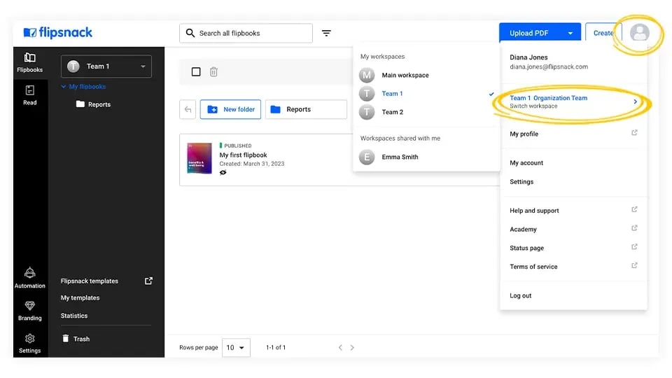 Create Multiple Workspaces Multiple workspaces for your business