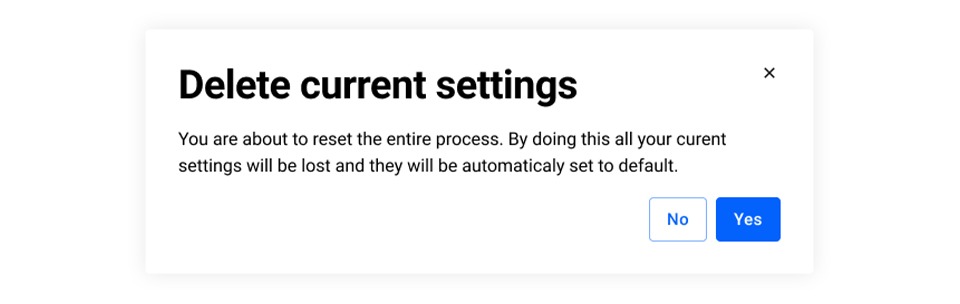 Deleting a DNS configuration