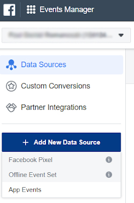 Add new data source button