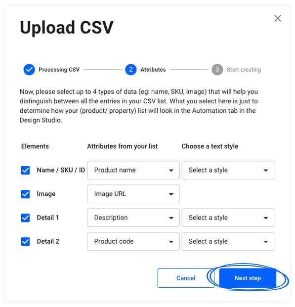 How to Upload CSV for Automation