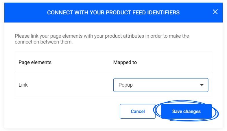 How to connect your product feed identifiers for Automation